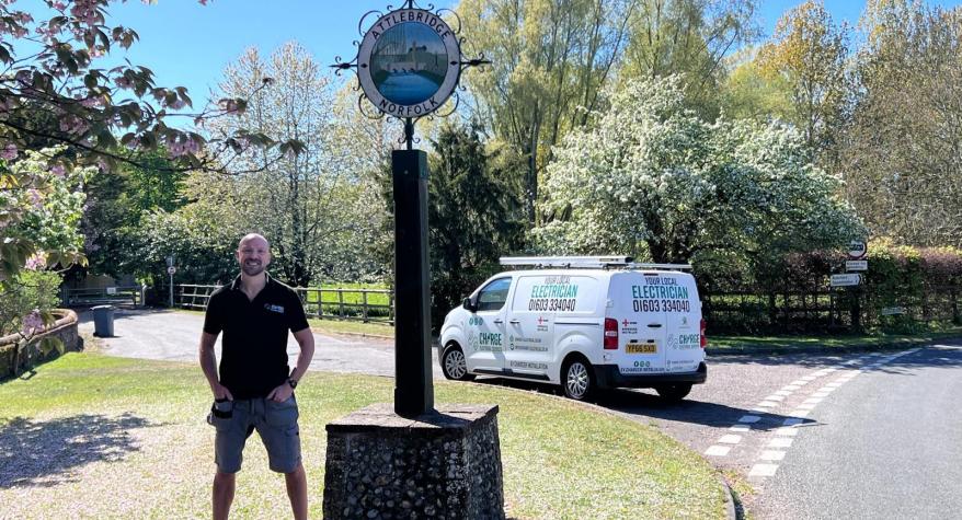 Trusted Electrician in Attlebridge