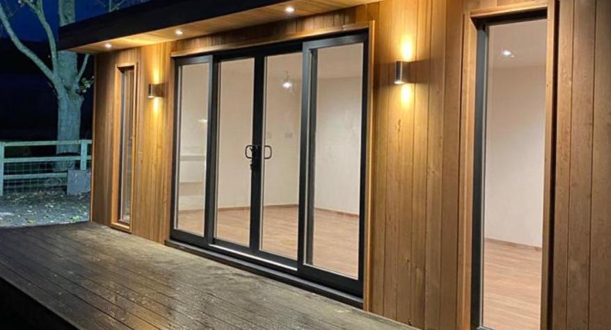 Garden Room Lighting Installation in Norwich