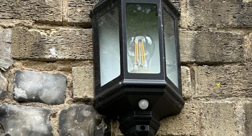 Outside Wall Light Installation in Norwich
