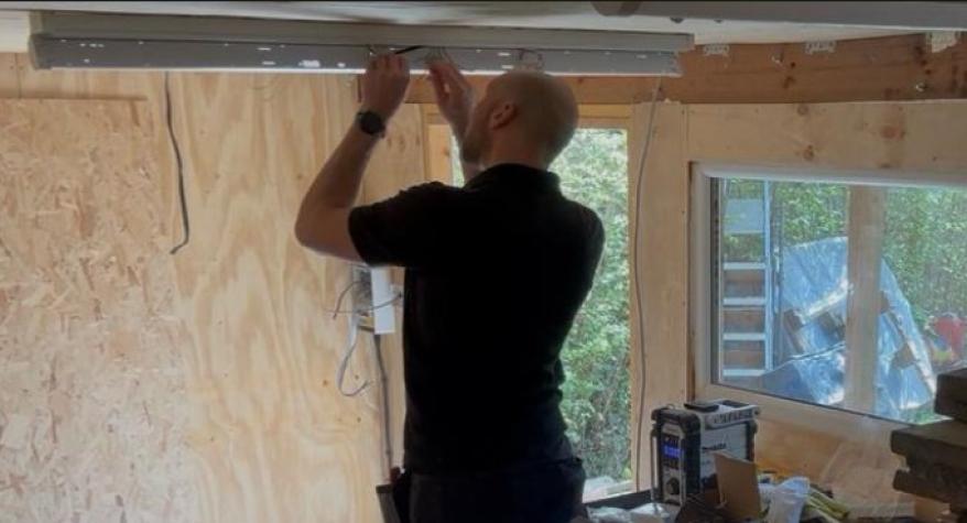Shed Lighting Installation in Norwich