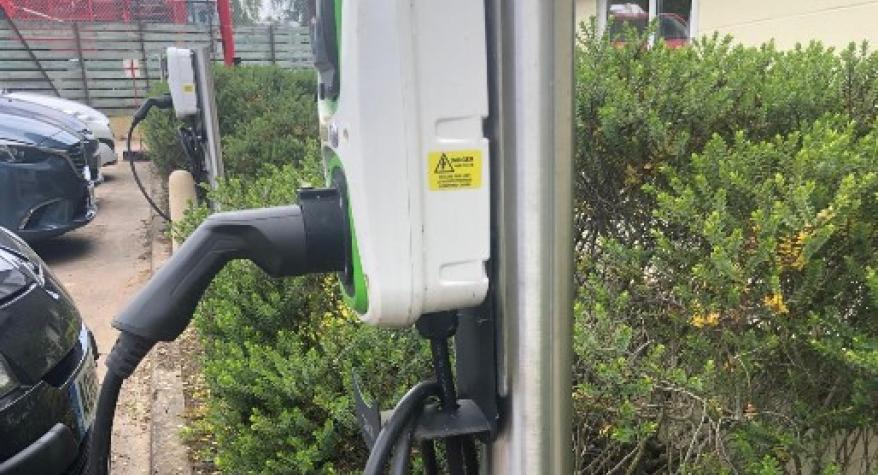 Commercial EV Charger Installation in Drayton